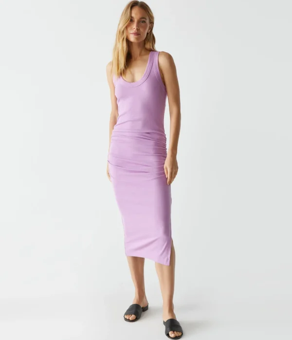Michael Stars Ulla Ribbed Dress- Dresses | Midi Dresses