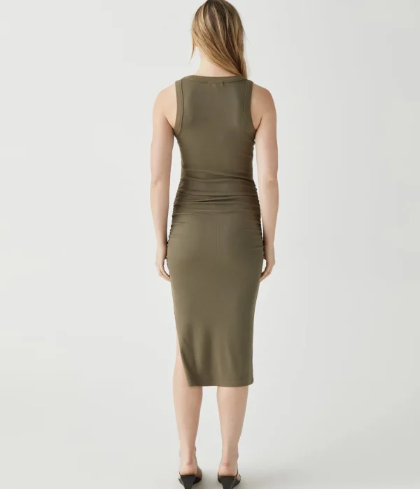 Michael Stars Ulla Ribbed Dress- Dresses | Midi Dresses