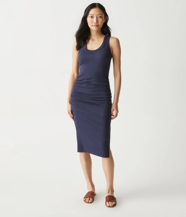 Michael Stars Ulla Ribbed Dress- Dresses | Midi Dresses