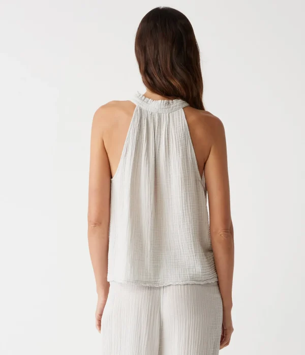 Michael Stars Viola Gauze Tank- Tops, Blouses & Shirts