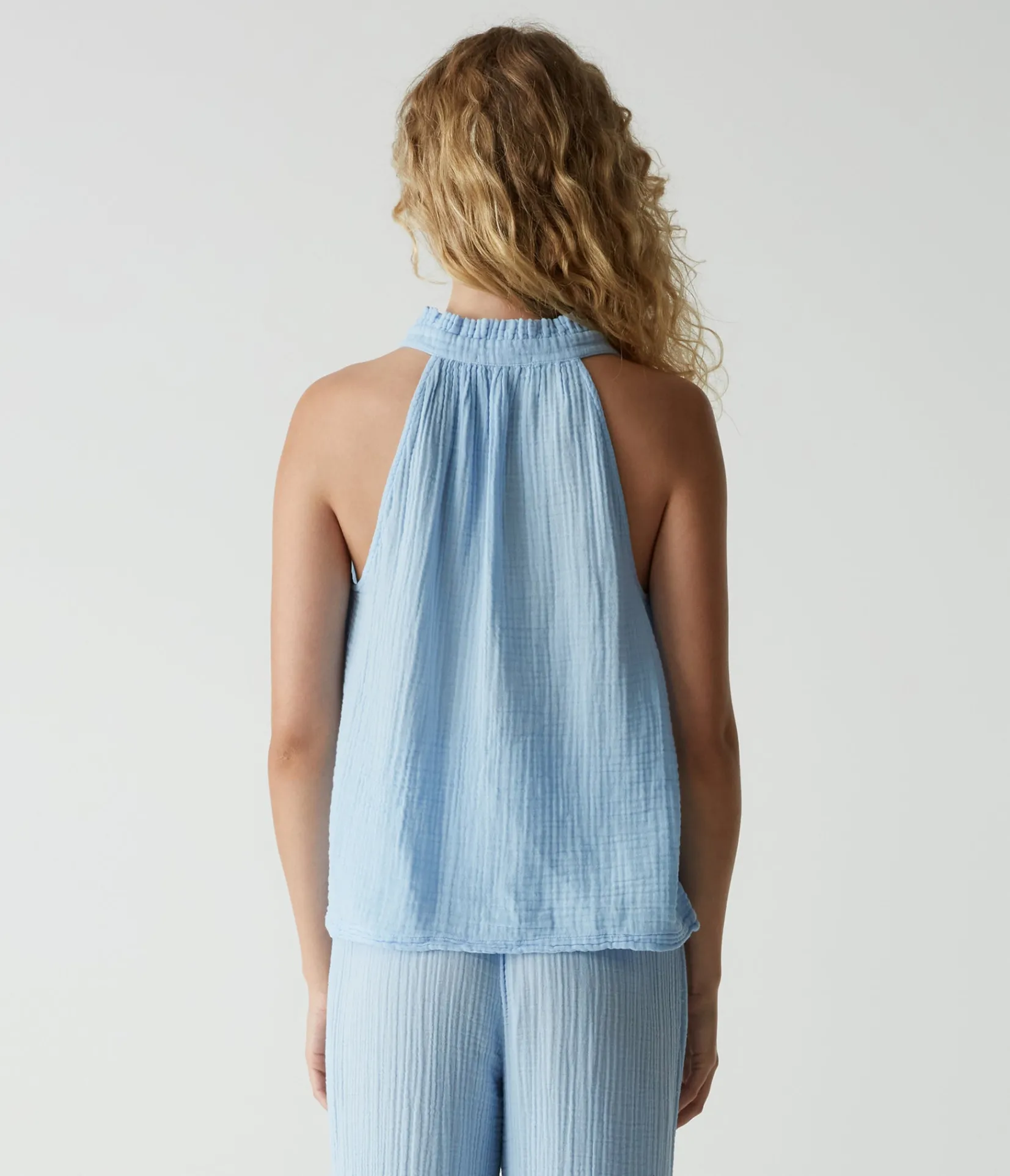 viola_gauze_tank_3.webp Michael Stars Viola Gauze Tank- Tops, Blouses & Shirts