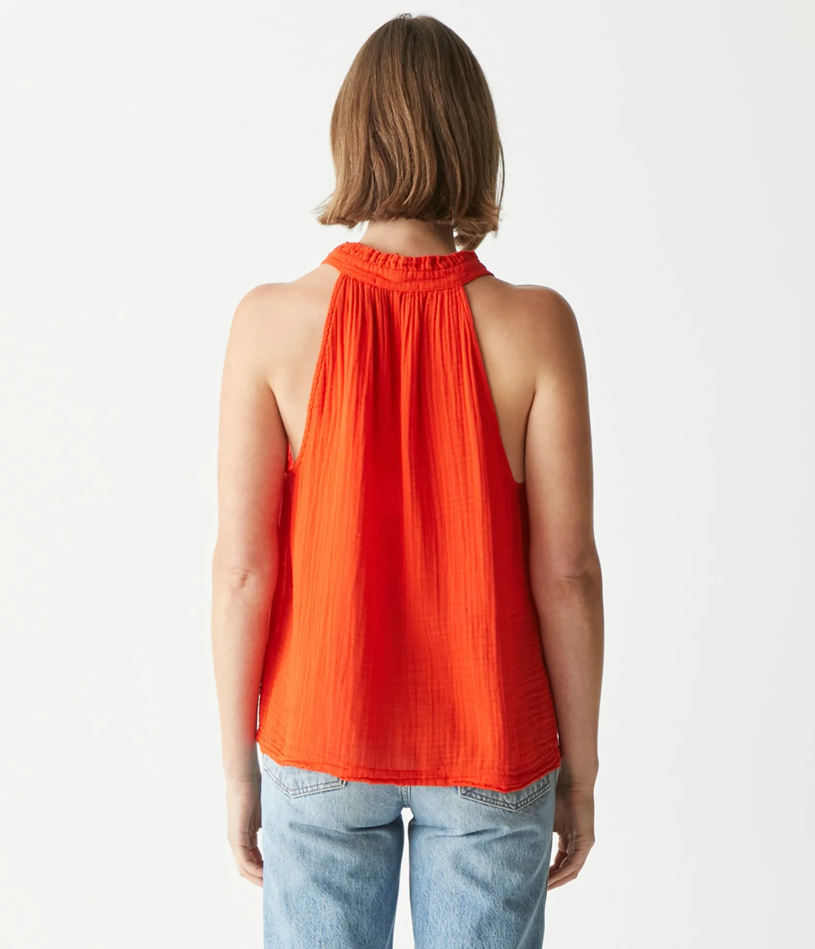 viola_gauze_tank_35.webp Michael Stars Viola Gauze Tank- Tops, Blouses & Shirts