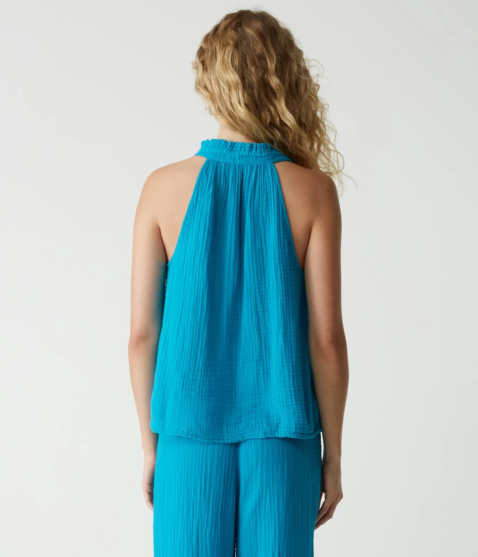 viola_gauze_tank_39.webp Michael Stars Viola Gauze Tank- Tops, Blouses & Shirts