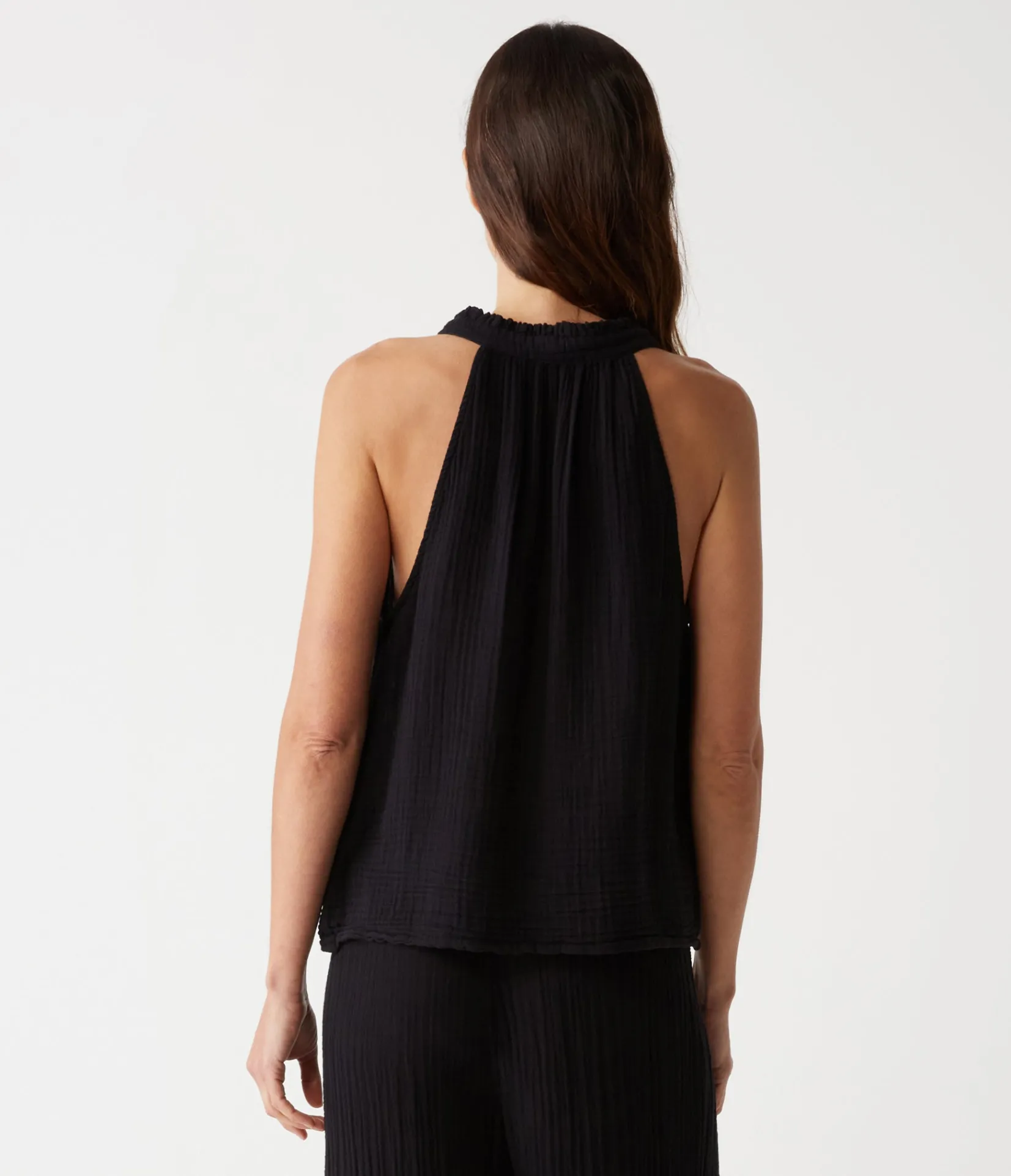viola_gauze_tank_47.webp Michael Stars Viola Gauze Tank- Tops, Blouses & Shirts
