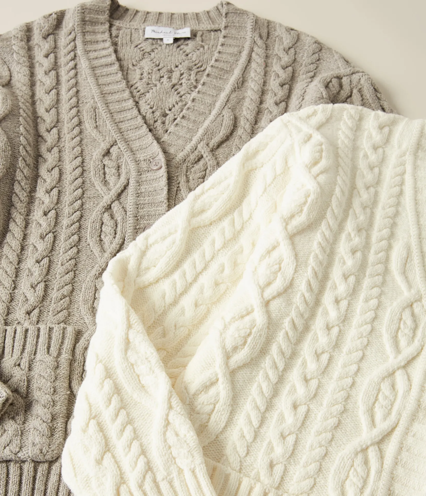 walsh_cable_knit_cardigan_2.webp Michael Stars Walsh Cable Knit Cardigan- Sweaters & Cardigans