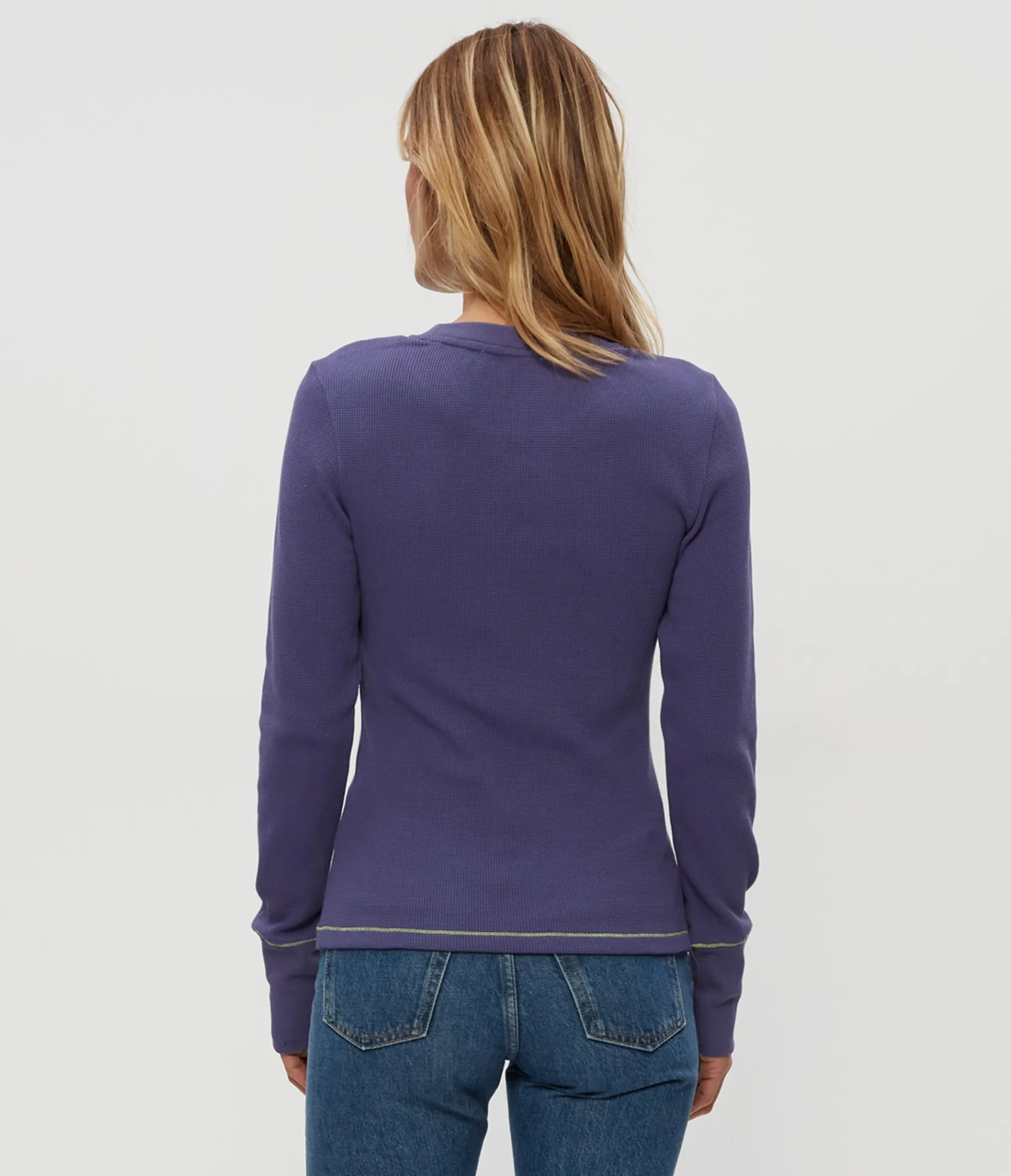 willa_thermal_tee_11.webp Michael Stars Willa Thermal Tee- T-Shirts | Loungewear