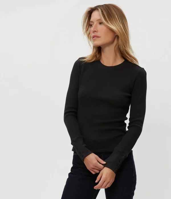 Michael Stars Willa Thermal Tee- T-Shirts | Loungewear