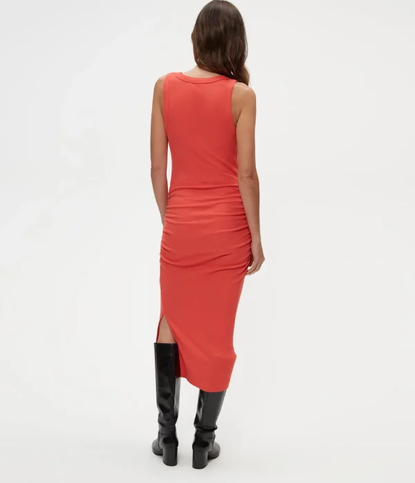Michael Stars Wren Ribbed Midi Dress- Dresses | Midi Dresses