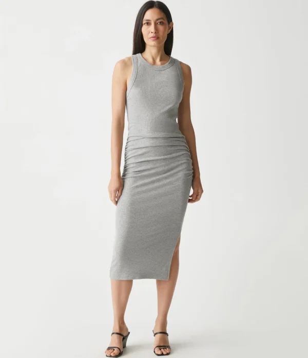 Michael Stars Wren Ribbed Midi Dress- Dresses | Midi Dresses
