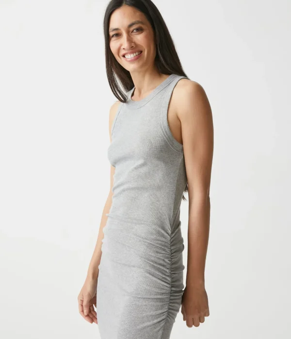 Michael Stars Wren Ribbed Midi Dress- Dresses | Midi Dresses