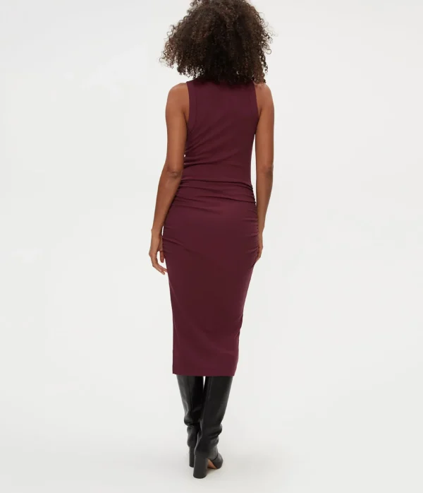 Michael Stars Wren Ribbed Midi Dress- Dresses | Midi Dresses