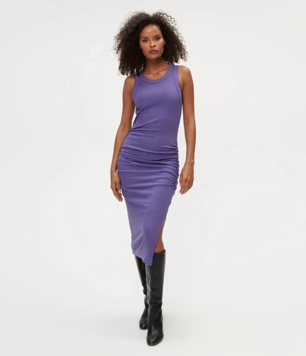 Michael Stars Wren Ribbed Midi Dress- Dresses | Midi Dresses