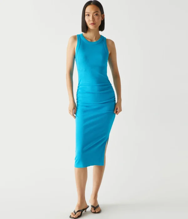 Michael Stars Wren Ribbed Midi Dress- Dresses | Midi Dresses