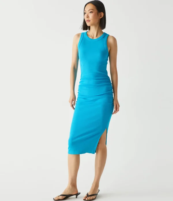 Michael Stars Wren Ribbed Midi Dress- Dresses | Midi Dresses