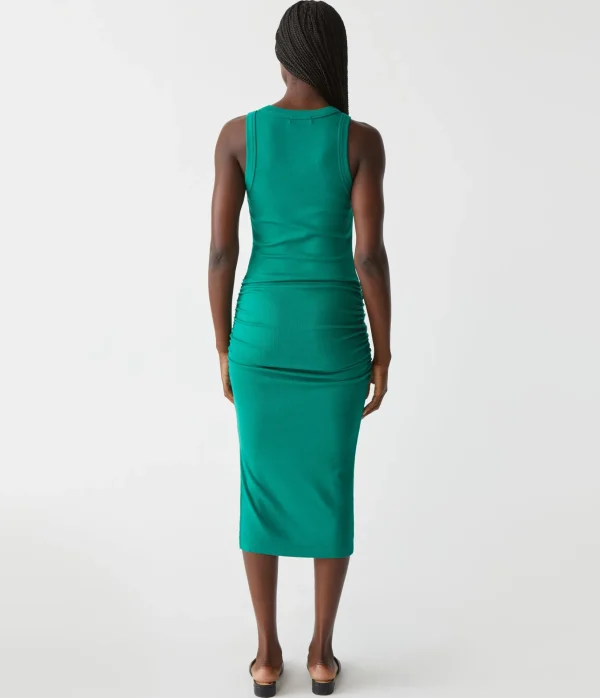 Michael Stars Wren Ribbed Midi Dress- Dresses | Midi Dresses