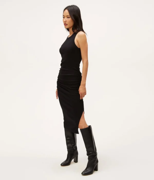 Michael Stars Wren Ribbed Midi Dress- Dresses | Midi Dresses