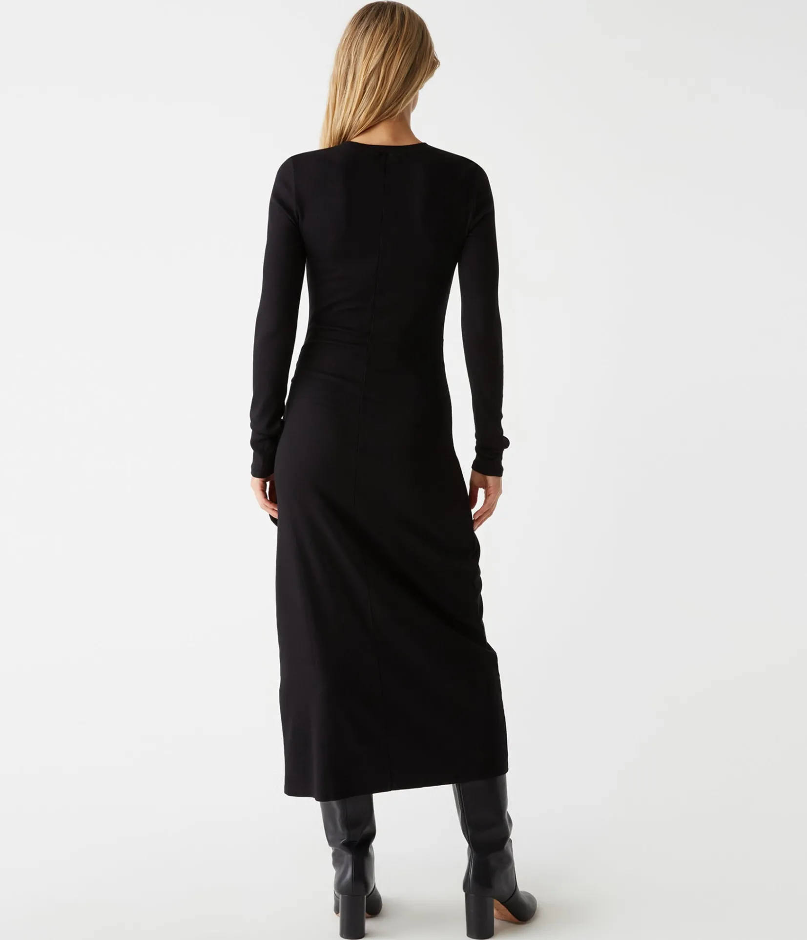 yessenia_faux_wrap_midi_dress_7.webp Michael Stars Yessenia Faux Wrap Midi Dress- Dresses | Midi Dresses