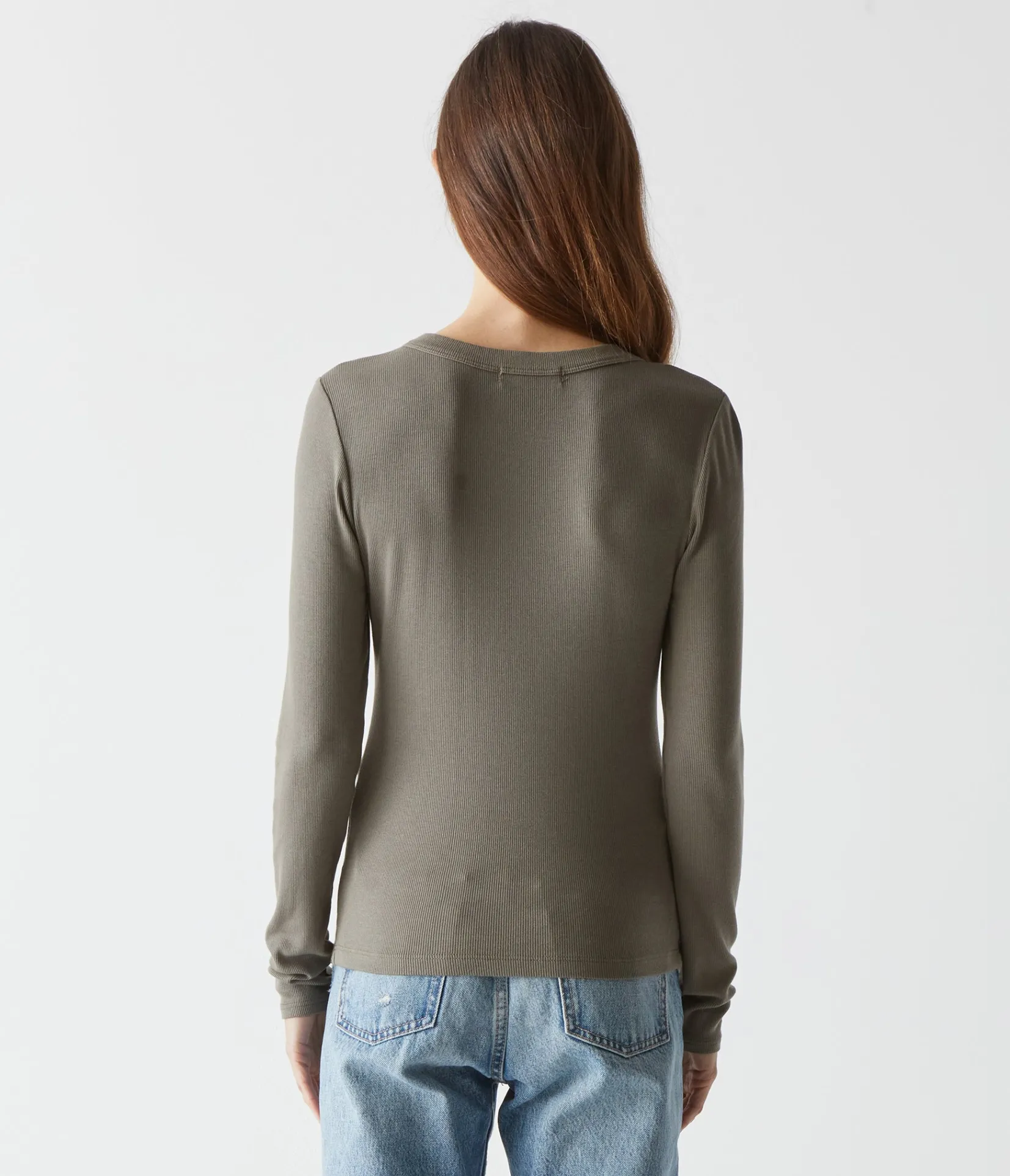 zola_ribbed_tee_36.webp Michael Stars Zola Ribbed Tee- T-Shirts | Ultra Rib T-Shirts
