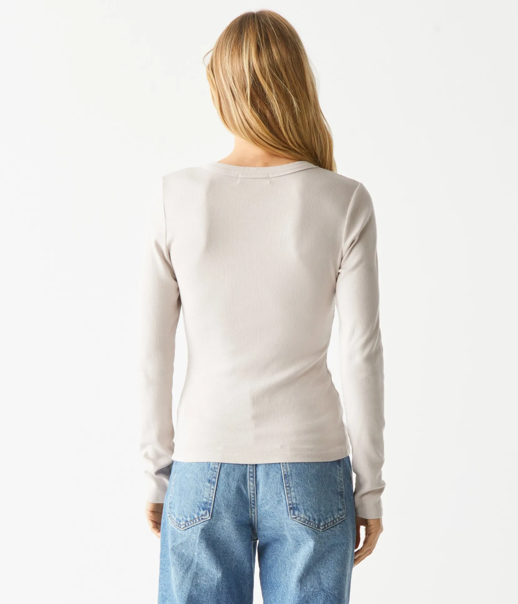 zola_ribbed_tee_60.webp Michael Stars Zola Ribbed Tee- T-Shirts | Ultra Rib T-Shirts