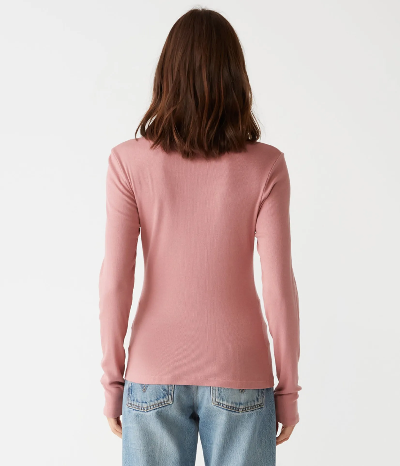 zola_ribbed_tee_80.webp Michael Stars Zola Ribbed Tee- T-Shirts | Ultra Rib T-Shirts