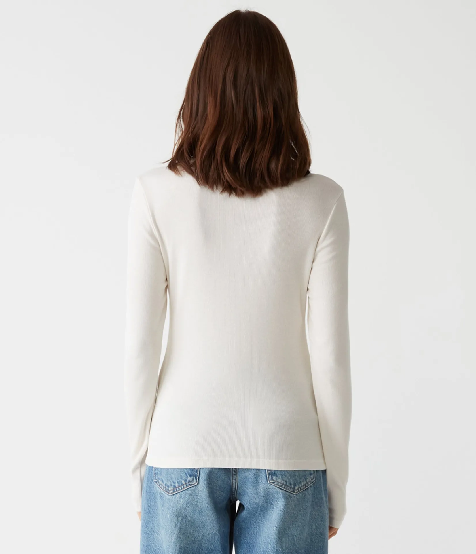 zola_ribbed_tee_88.webp Michael Stars Zola Ribbed Tee- T-Shirts | Ultra Rib T-Shirts